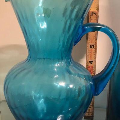 C25:  Blue Glass Ware