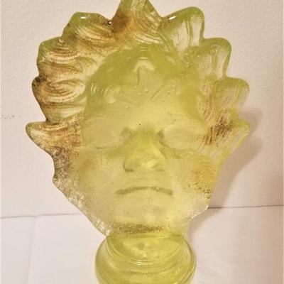 Lot #11  Art Glass Sculpture by Noted artist Mitchell Gaudet - stunning effect