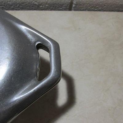 03-014 Vintage Pewter Roaster