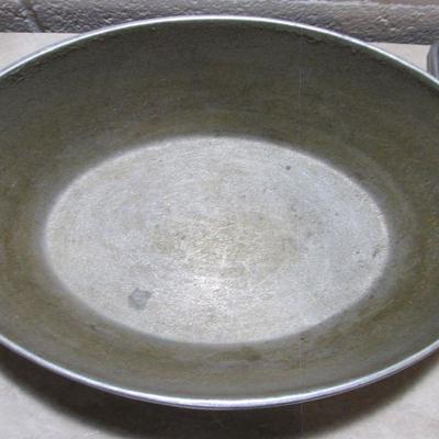 03-014 Vintage Pewter Roaster