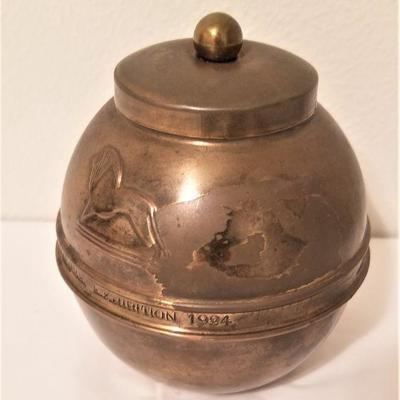 Lot #19  Charming Souvenir from the 1924 British Empire Exhibition - Tea Caddy