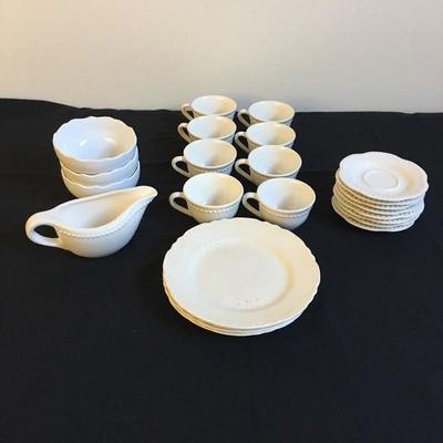 Lot 200 - Pottery Barn & More White Dishware 