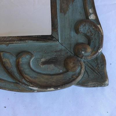 Lot 202 - Wooden Framed Mirror 