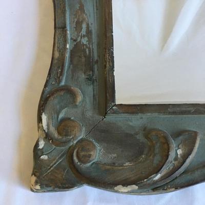 Lot 202 - Wooden Framed Mirror 
