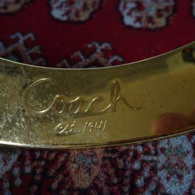Vintage COACH Bangle Bracelet