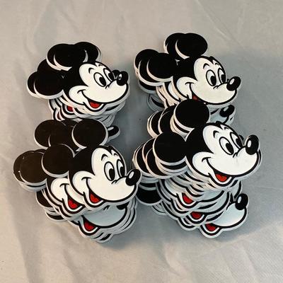 Huge Lot of Mickey Mouse Head Magnets