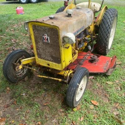 Lot #605 Antique 1960’s International Cub Lo Boy Tractor