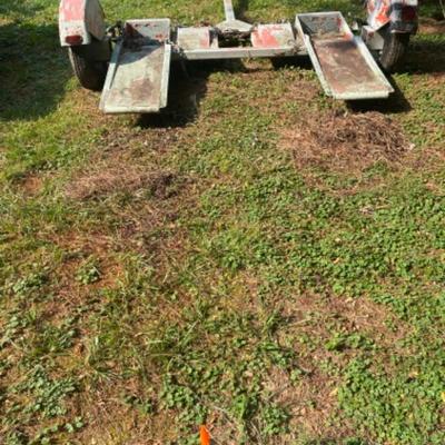 Lot#616 Vintage UHAUL Vehicle Tow Dolly 