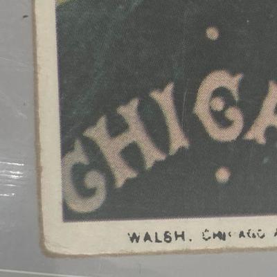 Lot A10: Ed Walsh 1909 Piedmont Tobacco Card T206 Baseball