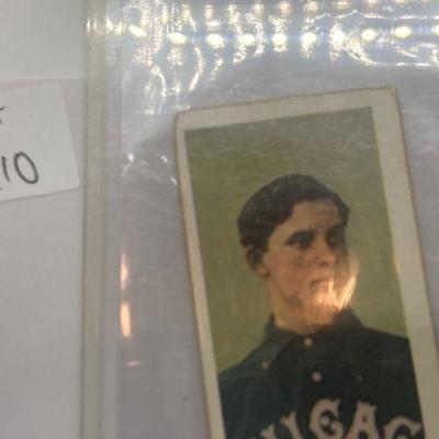 Lot A10: Ed Walsh 1909 Piedmont Tobacco Card T206 Baseball