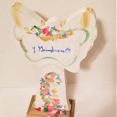 Lot #46  Watermelon Angel by New Orleans artist - handpainted