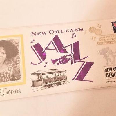 Lot #53  New Orleans Jazz Fest First Day Cover - Irma Thomas