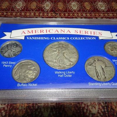 1925-1944 Americana Series Vanishing Classics Coin Collection Lot R-5