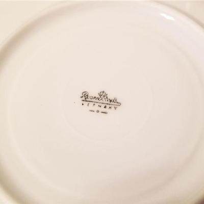 Lot #55  Nice Set of White Vintage Rosenthal Dinnerware - service for 8