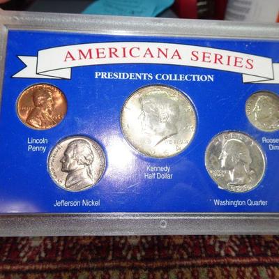 1964 Americana Series Presidents Coin Collection Lot R-3