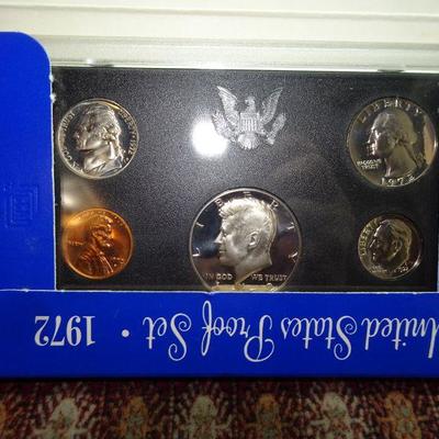 1972 United States Un-Circulated Proof Set, Mint Mark S - Lot R-2