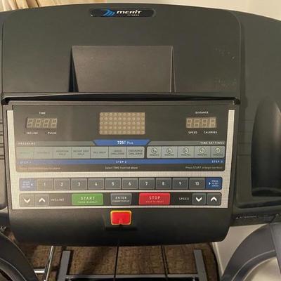 MERIT TREADMILL 725T PLUS FOLDS FOR STORAGE 