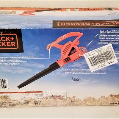 Lot #81  Black & Decker Corded Blower LB700 - New in Box