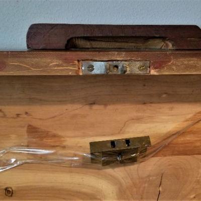 Lot #83  Large Vintage Cedar Chest on Wheels - very clean