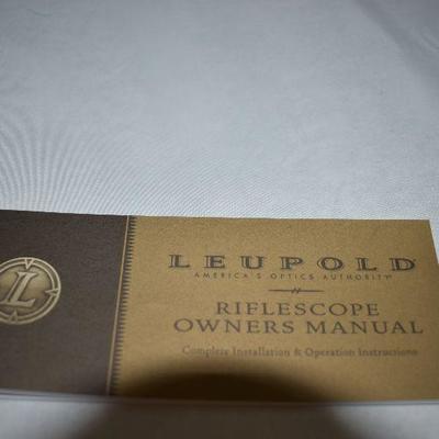 Lot 17:  Leupold Scope
