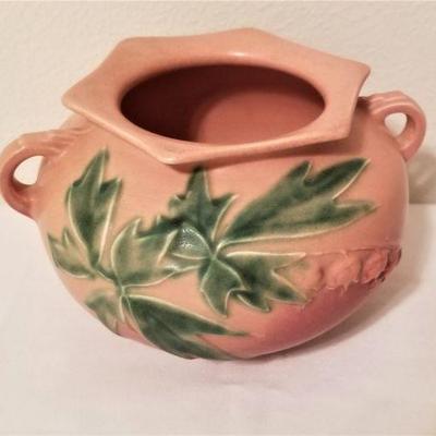 Lot #94  ROSEVILLE Bleeding Heart Pot - 1940