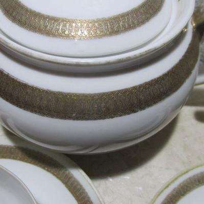 3-045 Vintage Japanese Tea Set. 