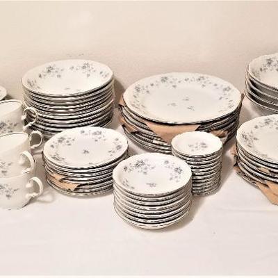 Lot #103  Large Set of Johann Haviland dinnerware - Service for 8