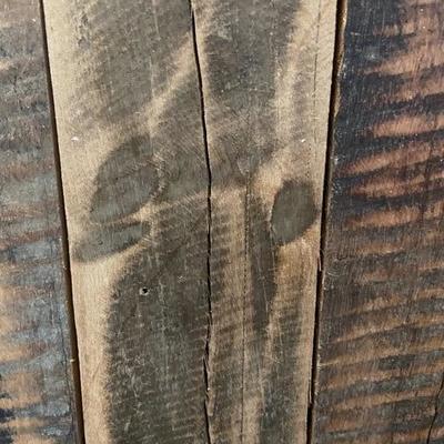 RUSTIC WOODEN KNIFE BLOCK FOR KNIFE STORAGE