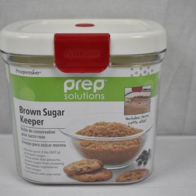 Progressive Prep Solutions Brown Sugar Keeper, 1.0 CT - New