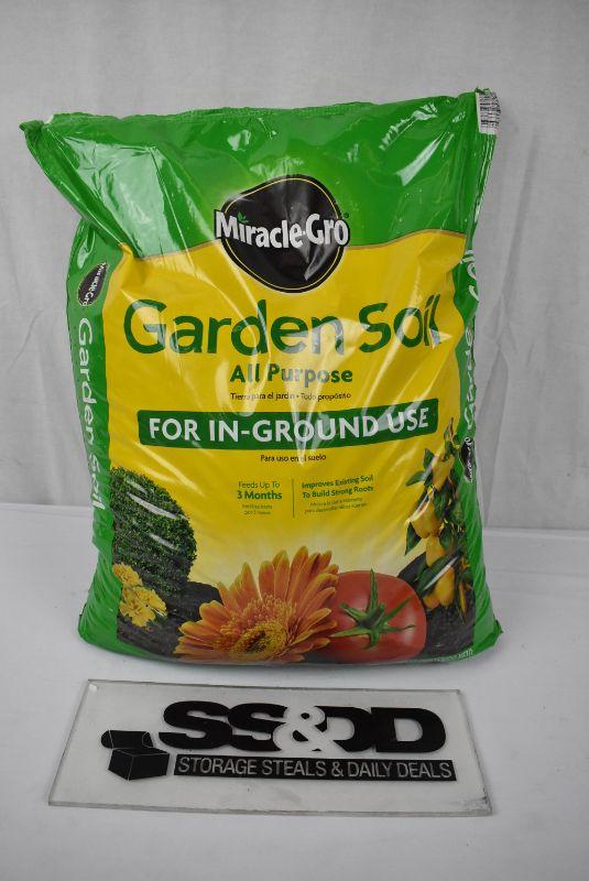 Miracle Gro Garden Soil All Purpose For In Ground Use 1 Cu Ft New Estatesales Org