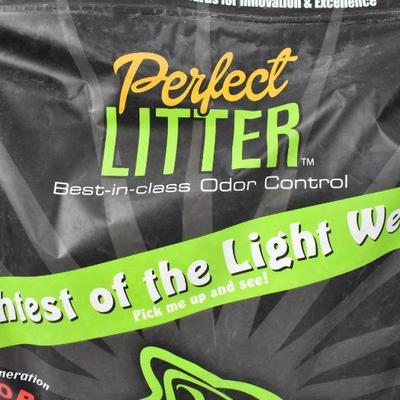 Qty 2 packages Perfect Litter, Wellness Indicator Cat Litter, 4-lb each - New