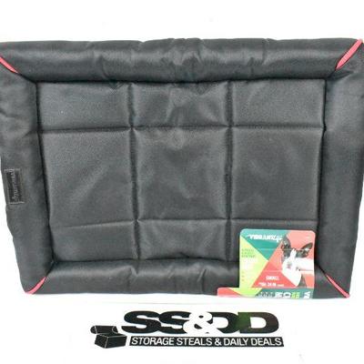 Vibrant Life Durable & Water Resistant Crate Mat, Black, 24