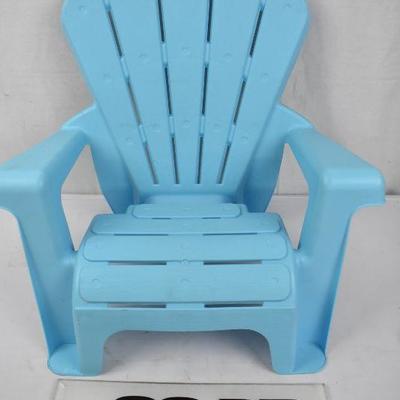 Little Tikes Garden Chair for Kids 18-35 Months, Light Blue - New