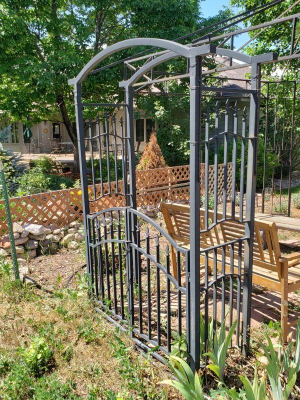Lot 115 Metal Trellis with Gates