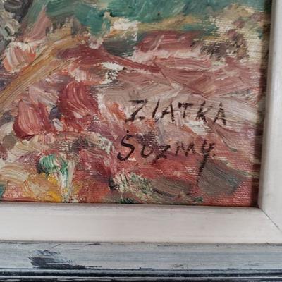 Lot 199: Ziatka Suzmy Oil Painting 