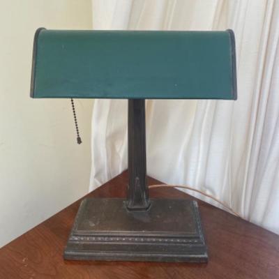 Lot # 625 Antique Desk Lamp 