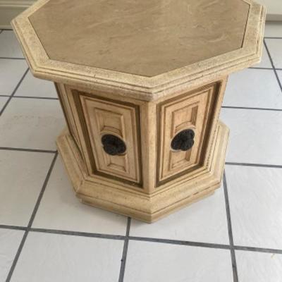Lot # 630 Octagon End Table 