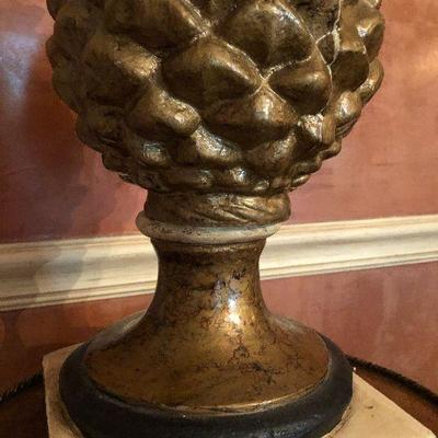 D2: Cast Pinecone Statuette