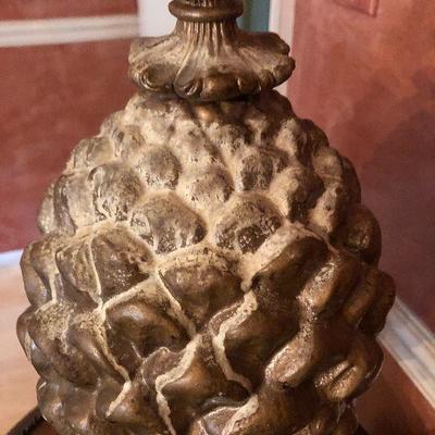 D2: Cast Pinecone Statuette