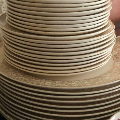 D11: Limoges Royal Lyric 22k Gold Gilded Serving Pieces and more!