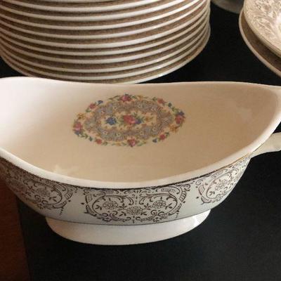 D11: Limoges Royal Lyric 22k Gold Gilded Serving Pieces and more!