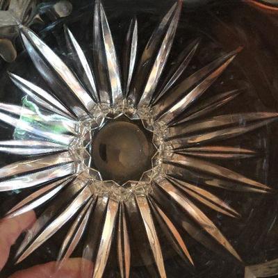 D12: Serving Platters Glass Decorative