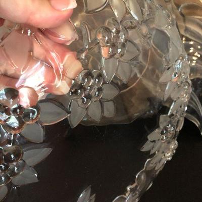 D12: Serving Platters Glass Decorative