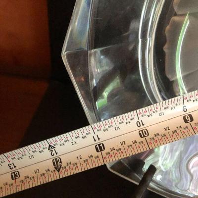D12: Serving Platters Glass Decorative