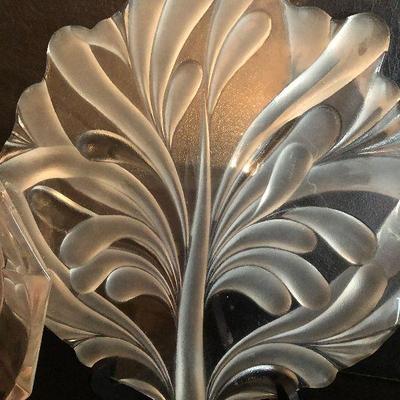 D12: Serving Platters Glass Decorative