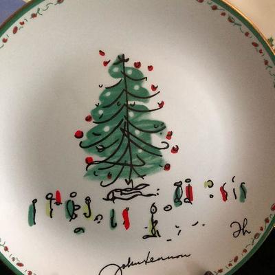 D15: Lenox Christmas and More featuring John Lennon Plate