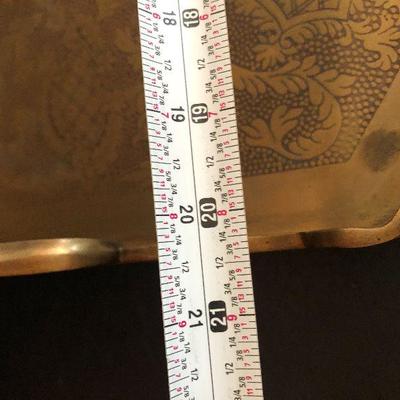 D19: Regency Style Large Footed Serving Tray!