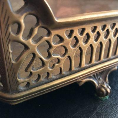 D19: Regency Style Large Footed Serving Tray!