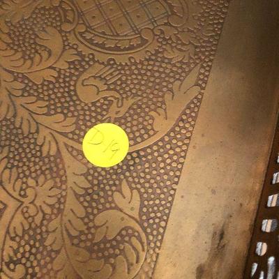 D19: Regency Style Large Footed Serving Tray!