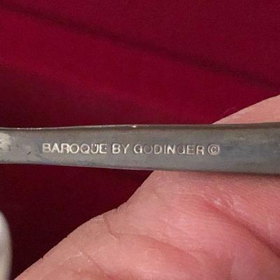 D23: Baroque by Godinger Silverware Chest and Flatware!